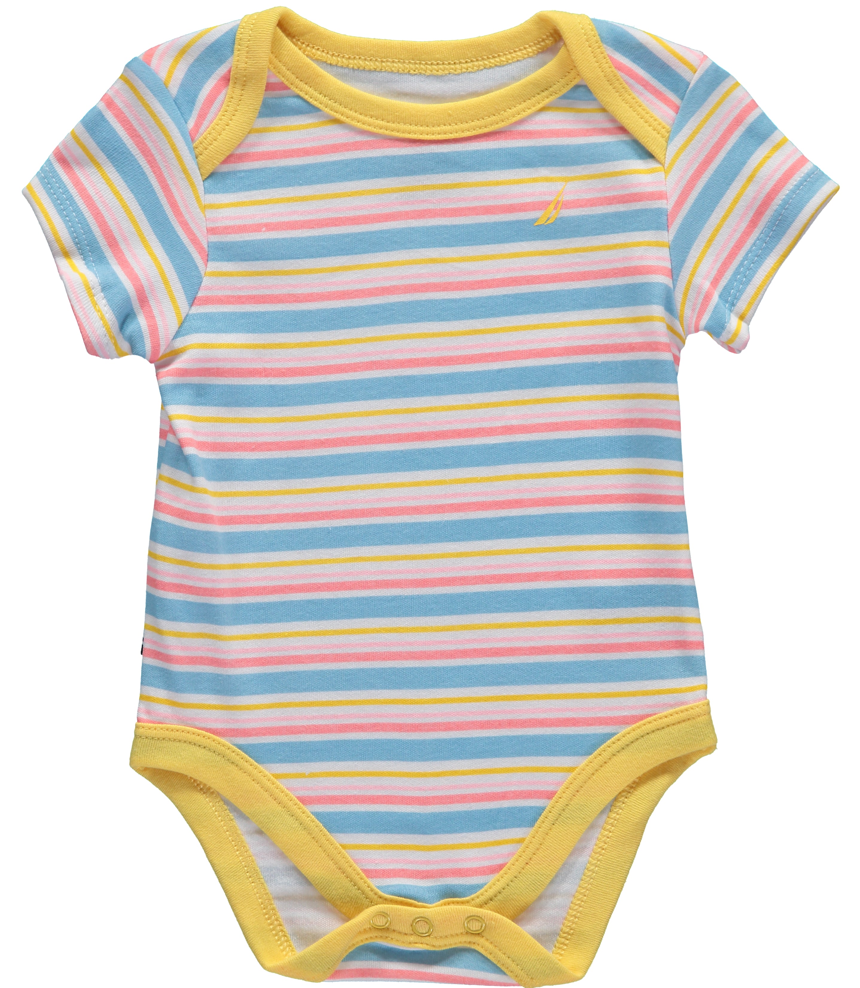 Nautica Girls 0-9 Months 5-Pack Bodysuits