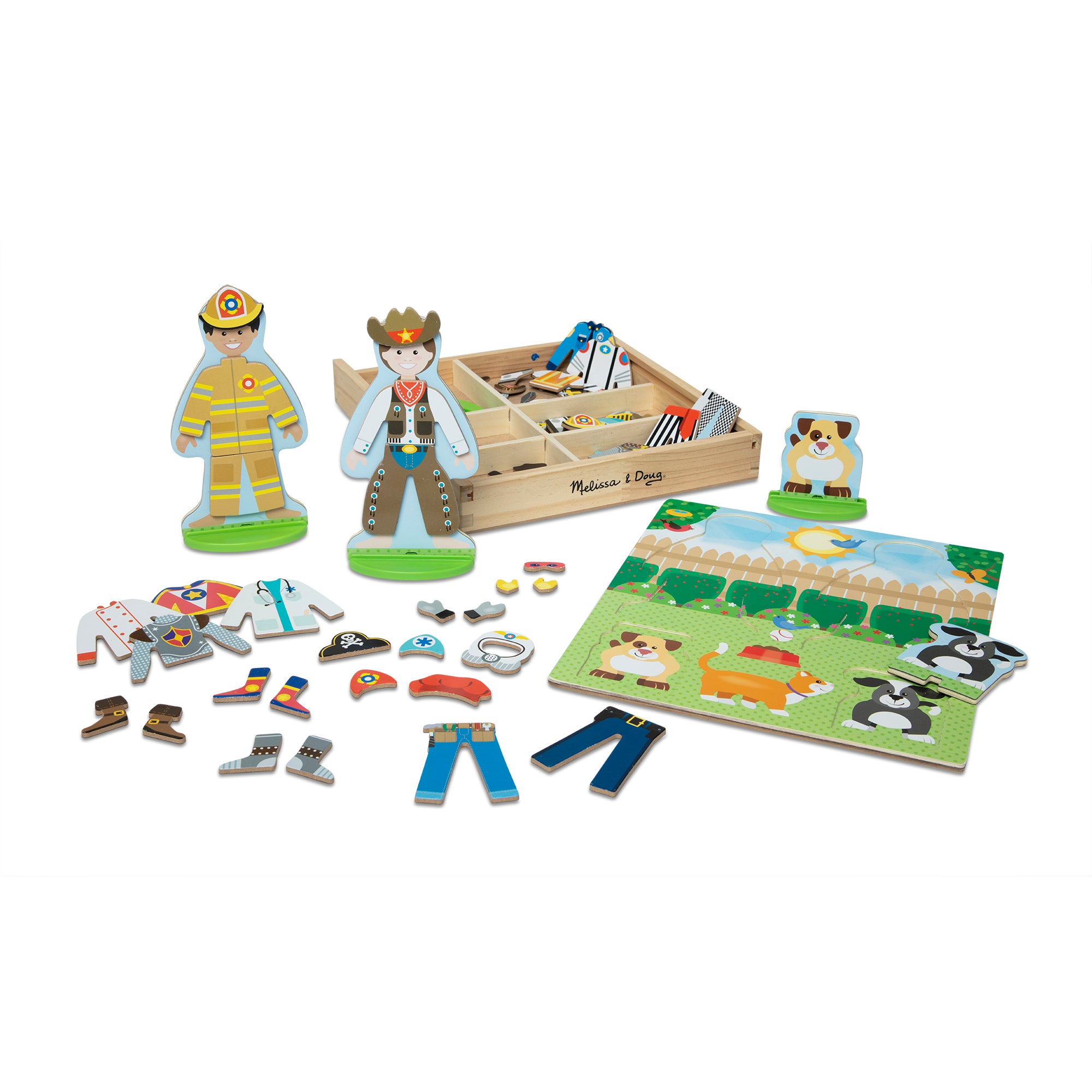 Melissa and Doug Occupations Magnetic Pretend Play Set