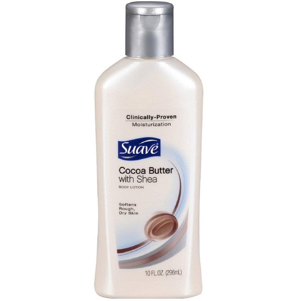 Suave Cocoa Butter with Shea Body Lotion, 10 oz