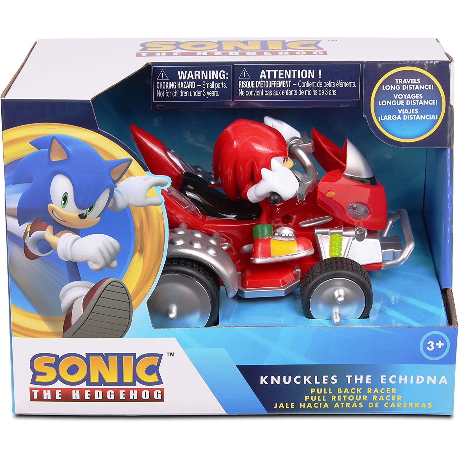 Sonic The Hedgehog Knuckles The Echidna Pull Back Car