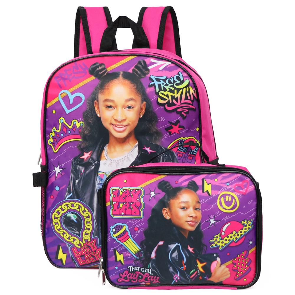 Nickelodeon Girls That Girl Lay Lay Backpack Lunchbox Set