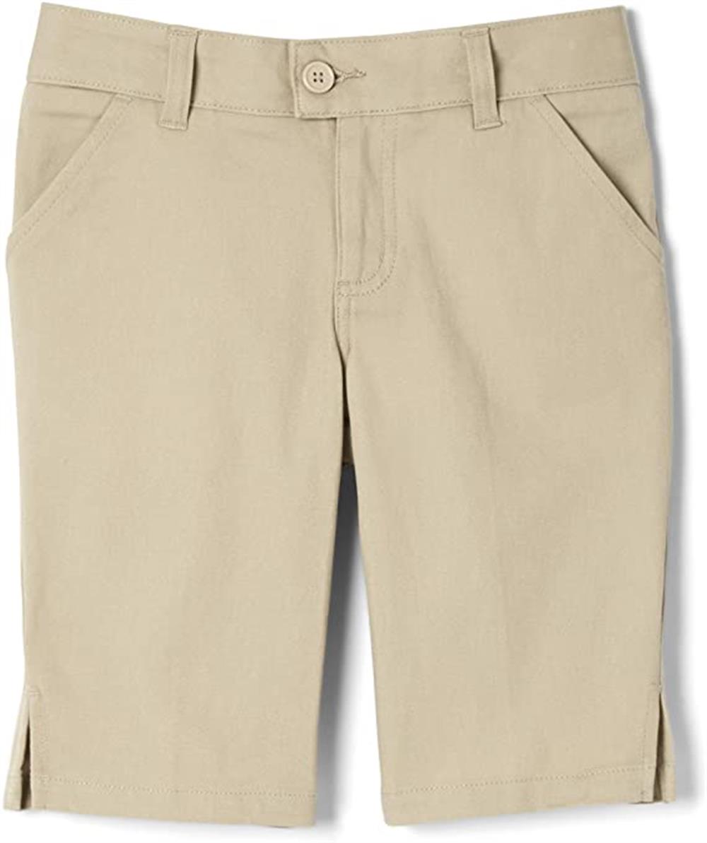 French Toast Girls 4-6X Twill Bermuda Shorts