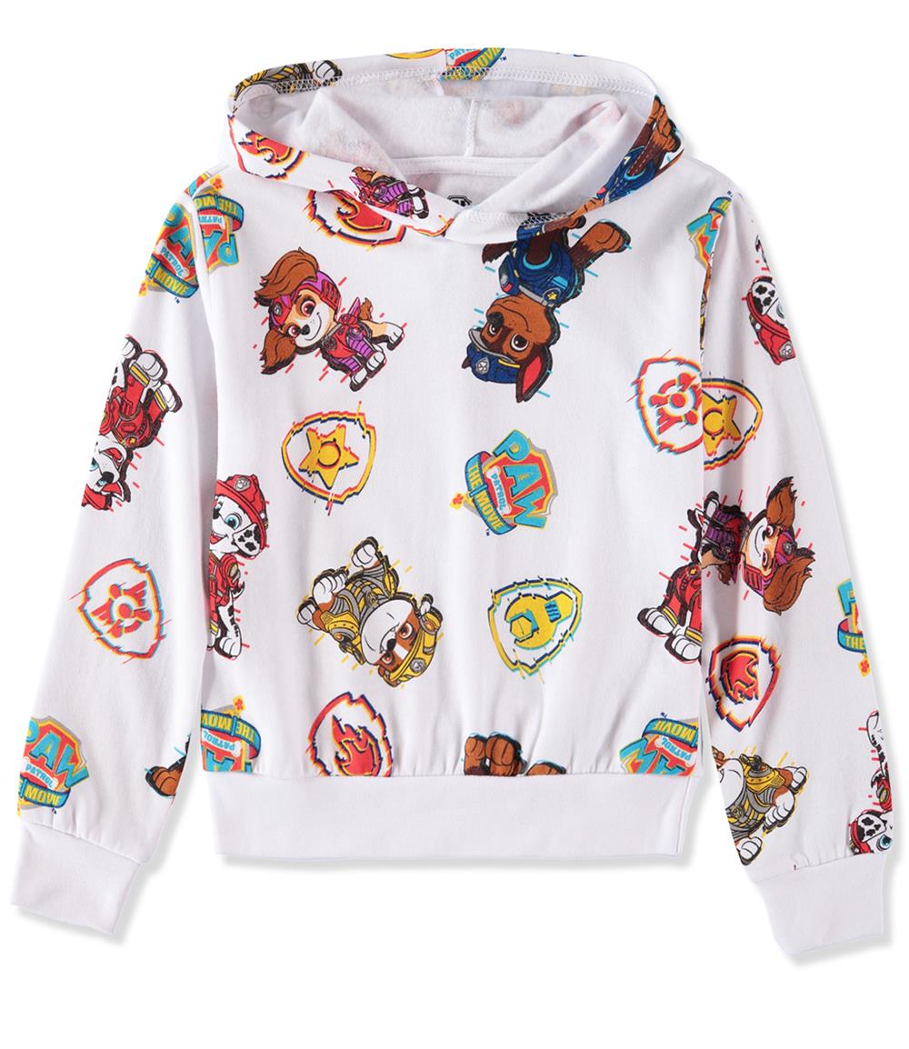 Nickelodeon Kids 4-20 Paw Patrol All Over Print Pullover Hoodie