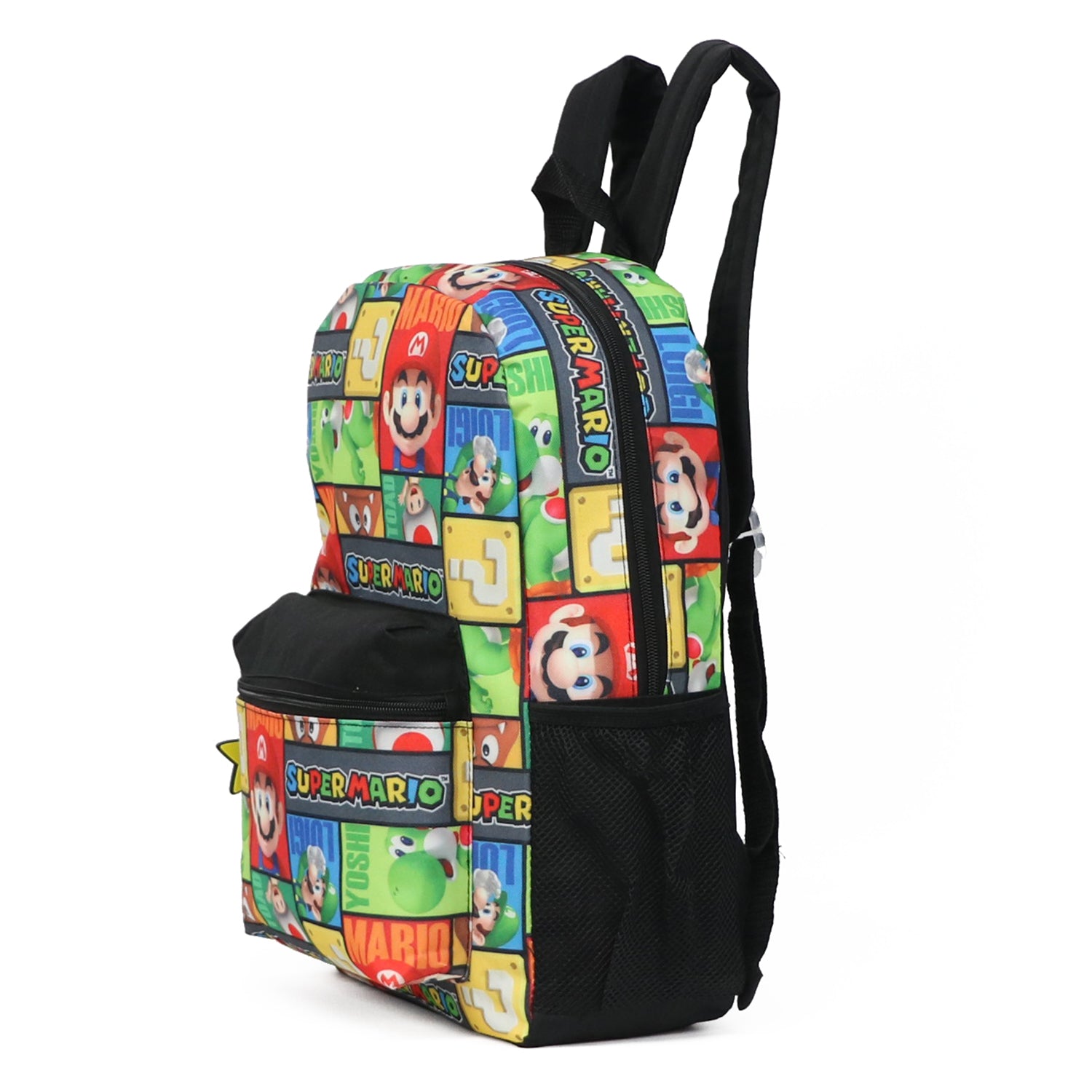 Nintendo Super Mario 16'' All Over Print Character Backpack