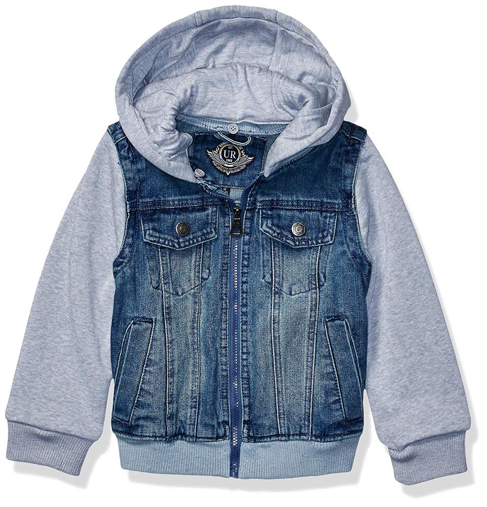 Urban Republic Boys 4-7 Denim Bomber Jacket