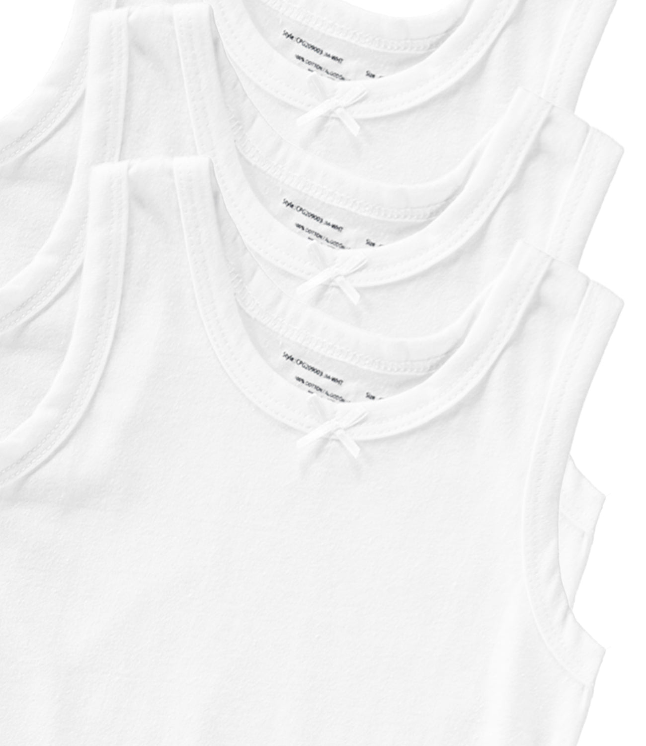 Chloe B. Girls 2-20 Cotton Tank Tops, 3-Pack