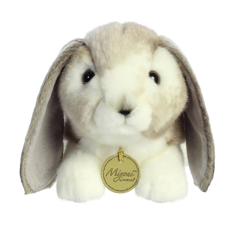 Aurora Miyoni - 9'' Holland Lop Rabbit - Grey