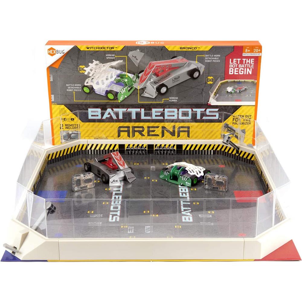 HEXBUG BattleBots Arena Bronco & Witch Doctor