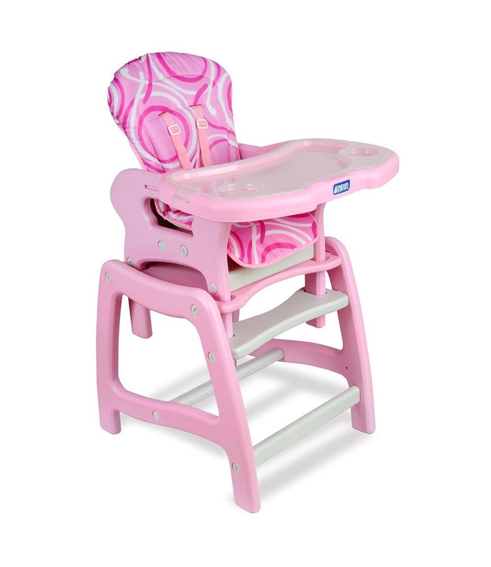 Badger Basket Baby High Chair with Toddler Playtable and Chair Conversion