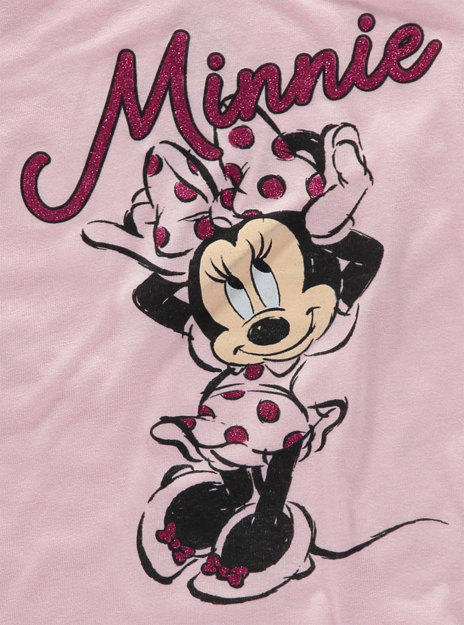 Disney Girls 4-6X Minnie Bow Tee