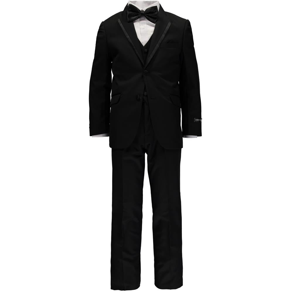 Kids World of USA Boys 2T-20 Tuxedo 5-Piece Suit