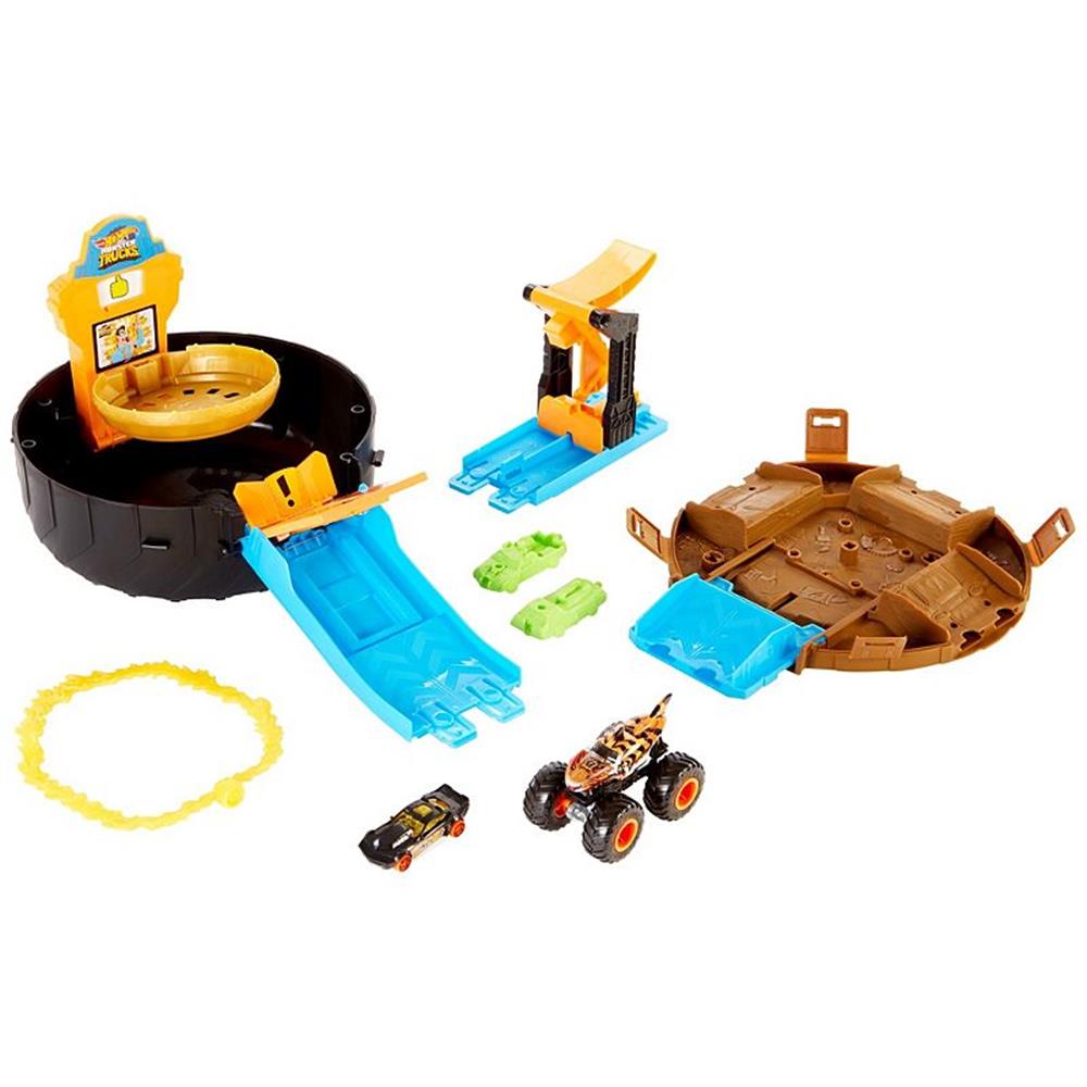 Mattel Hot Wheels Monster Trucks Stunt Tire Play Set