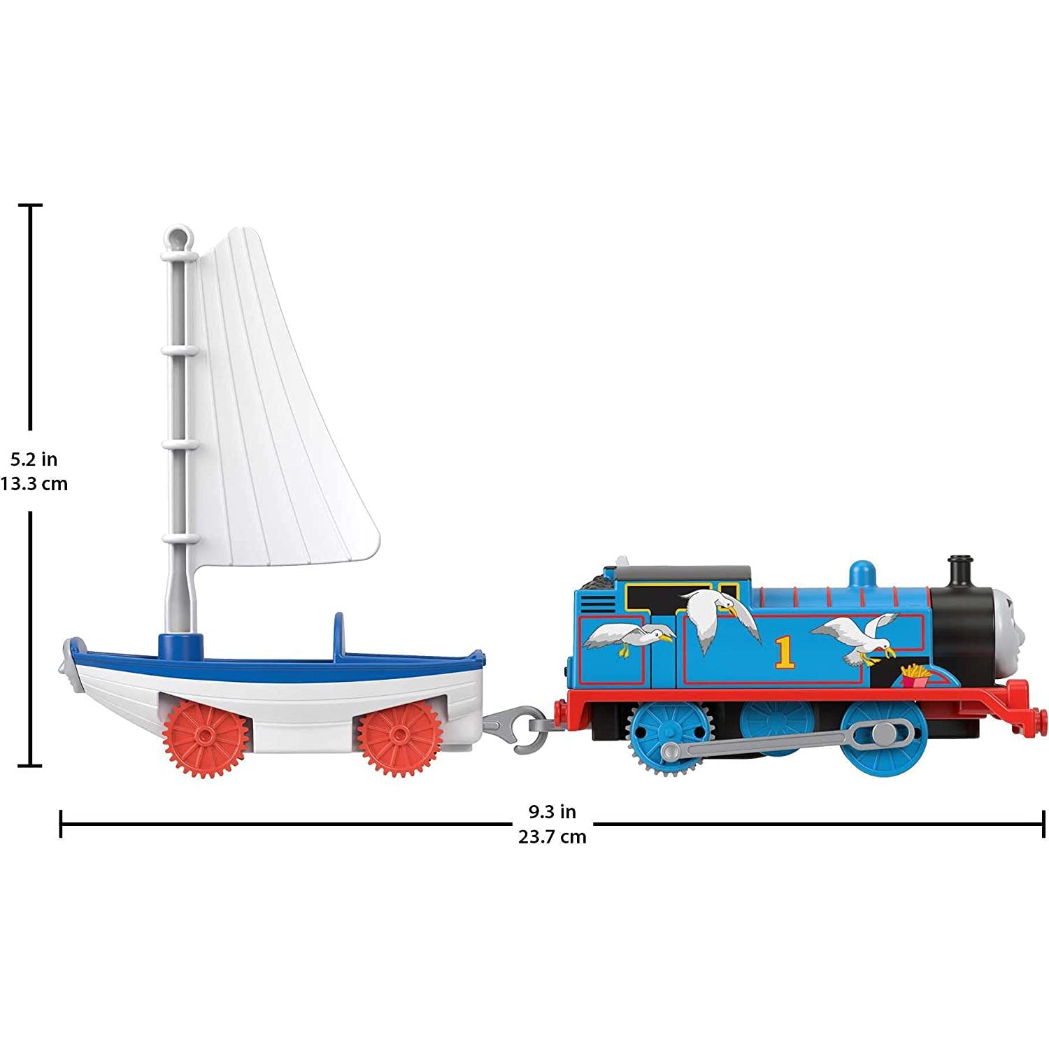 Fisher Price Thomas & Friends Bridge Lift Thomas & Skiff Track Set