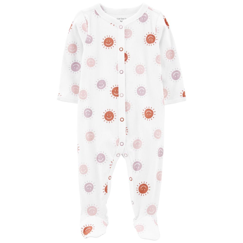 Carters Girls 0-9 Months Sun Snap-Up Sleep & Play