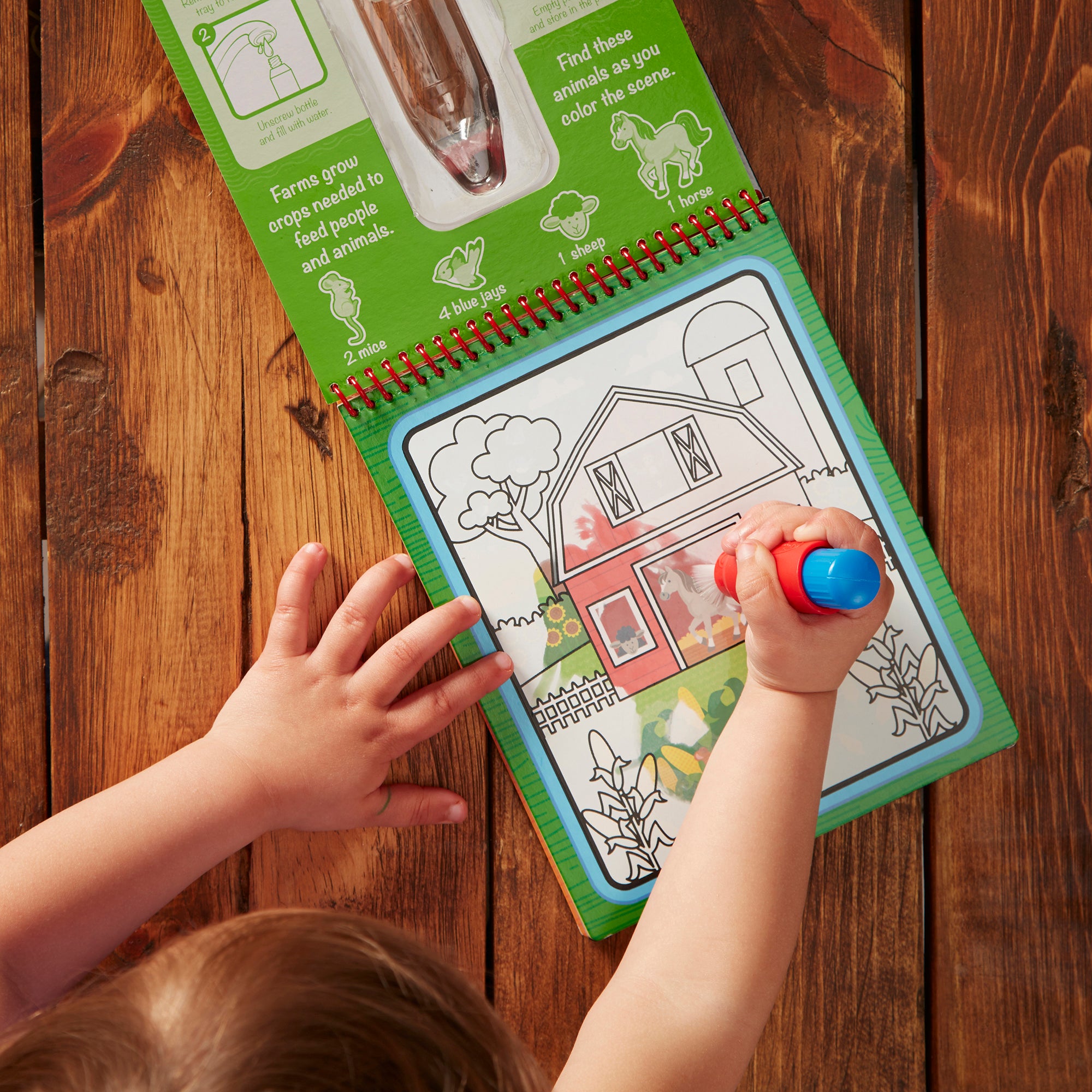 Melissa and Doug Water Wow! Farm - On the Go Travel Activity