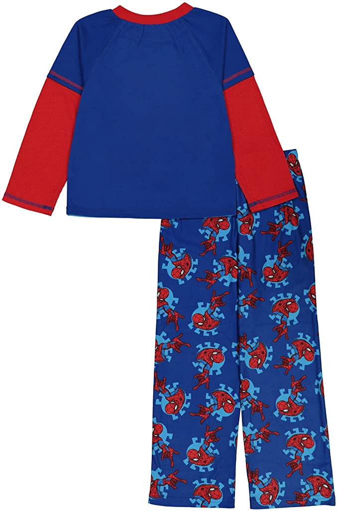 Marvel Boys 4-10 2-Piece Spiderman Pajama Set