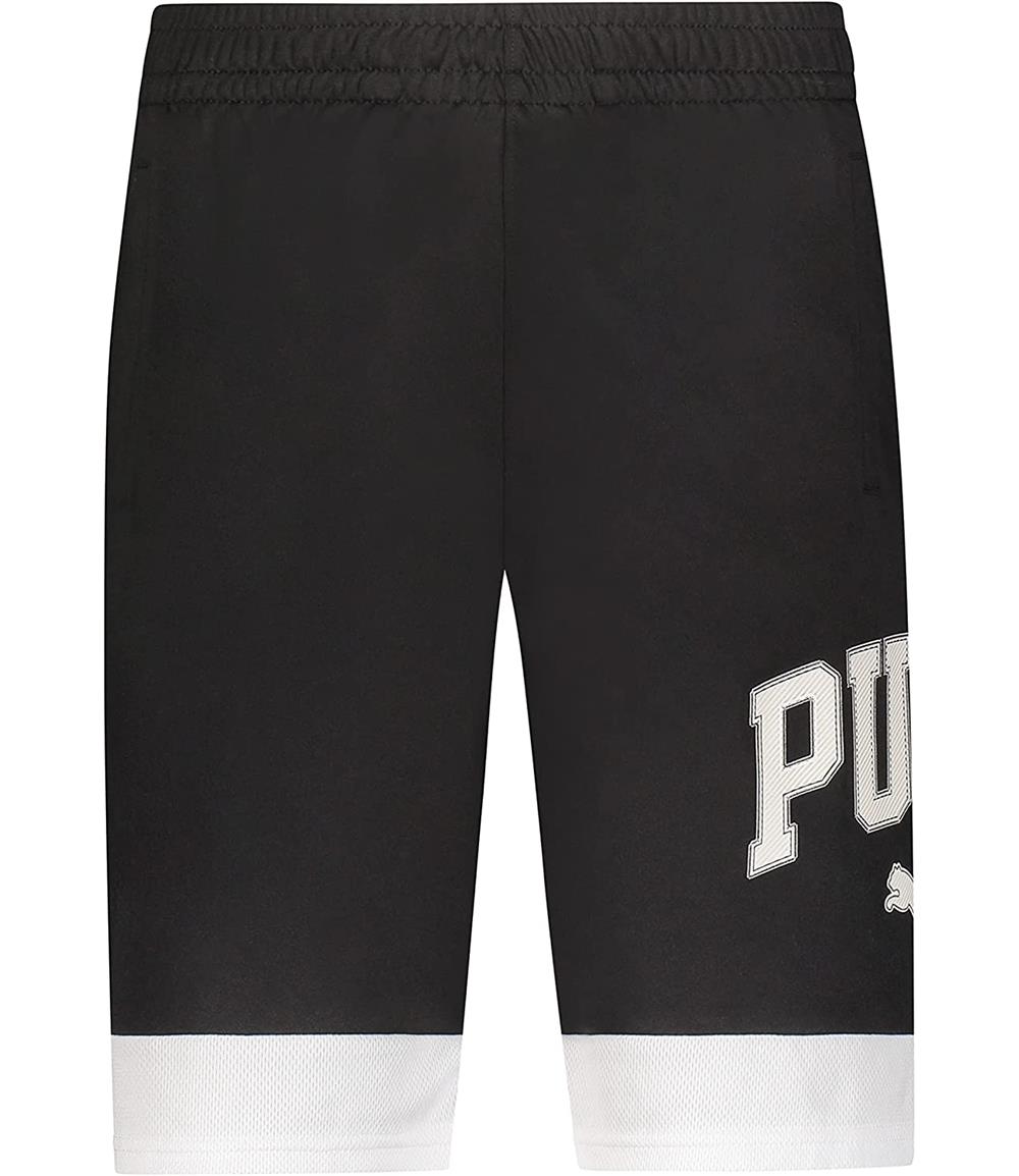 PUMA Boys 4-7 Athletic Mesh Short