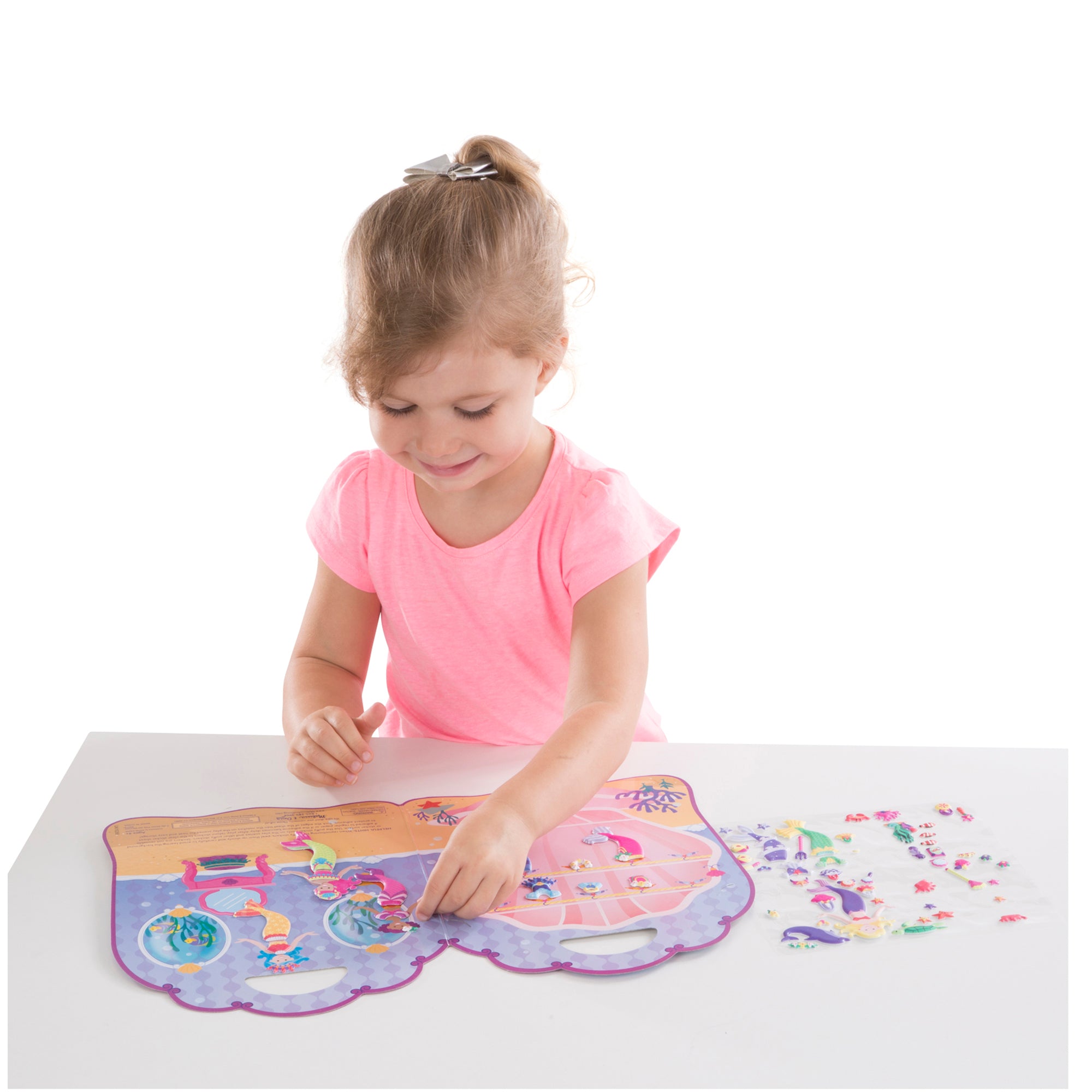 Melissa and Doug Puffy Sticker Play Set: Mermaid