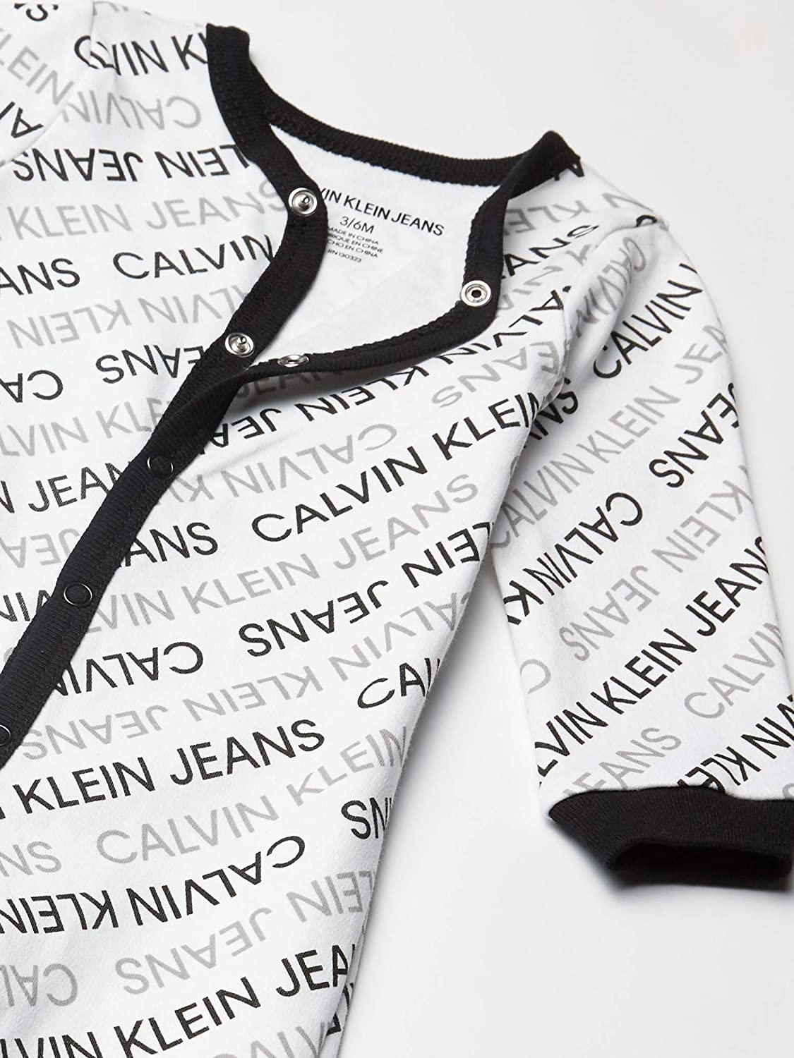 Calvin Klein Logo Snap Sleep And Play