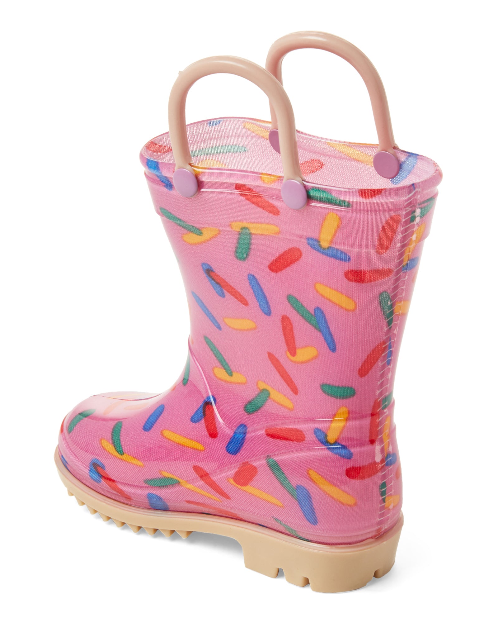 Lilly Of New York Girls 11-3 Sprinkles Rainboot