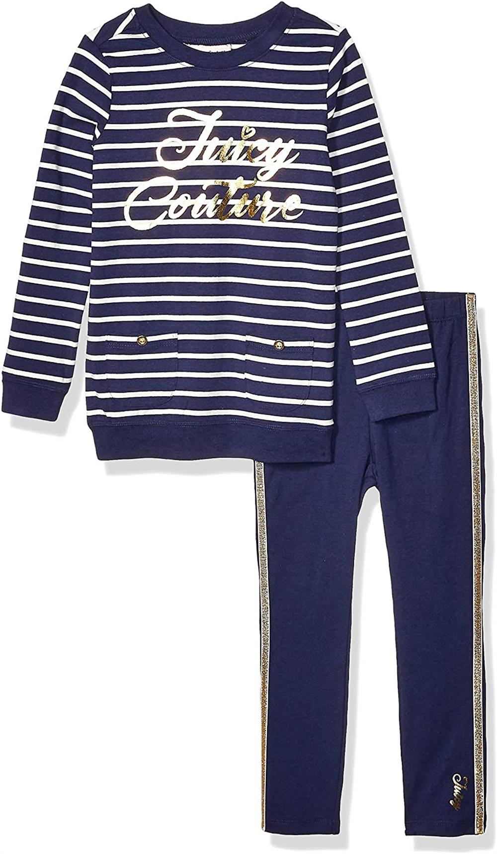 Juicy Couture Girls 2T-4T 2 Pieces Legging Set