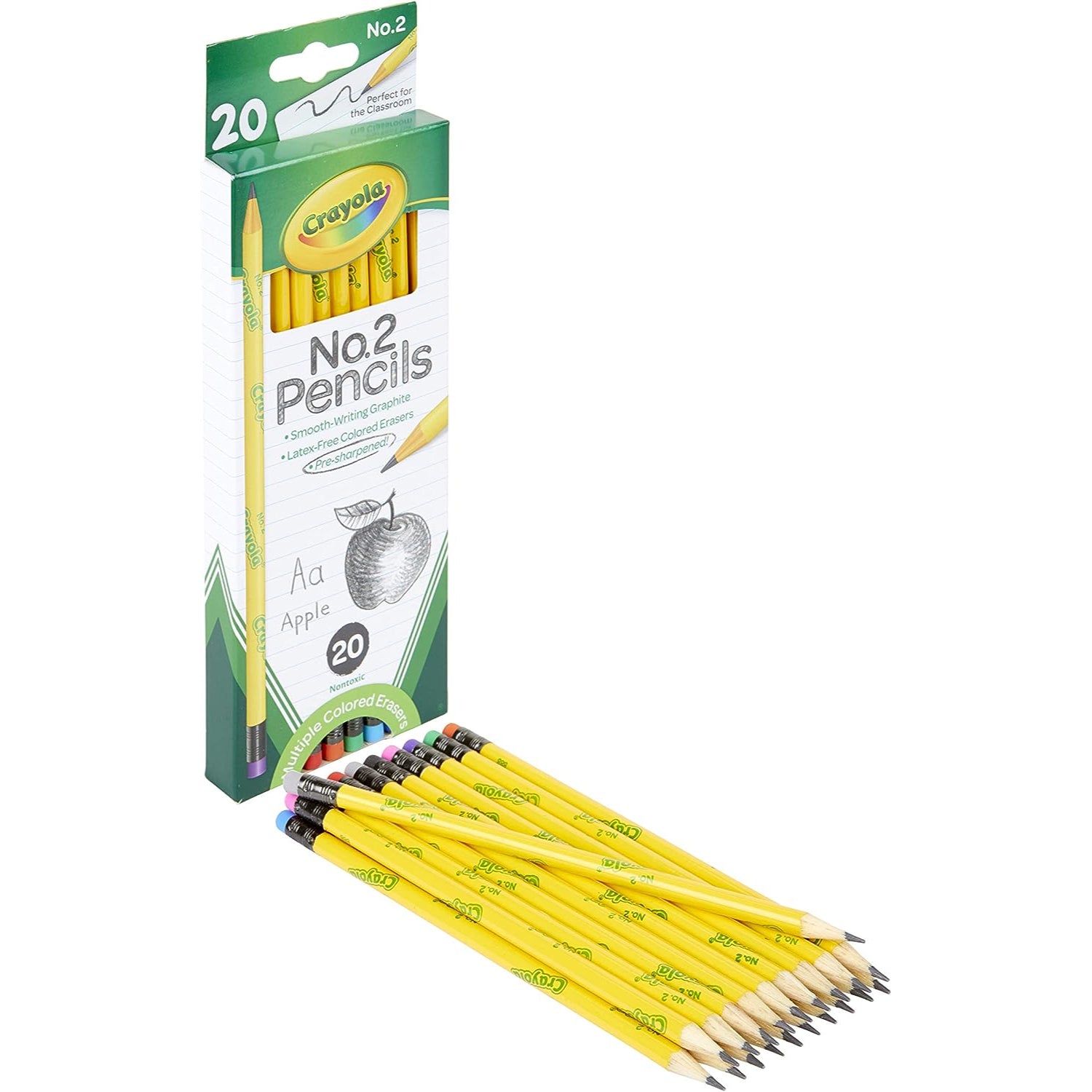 Crayola No. 2 Pencils - 20 count