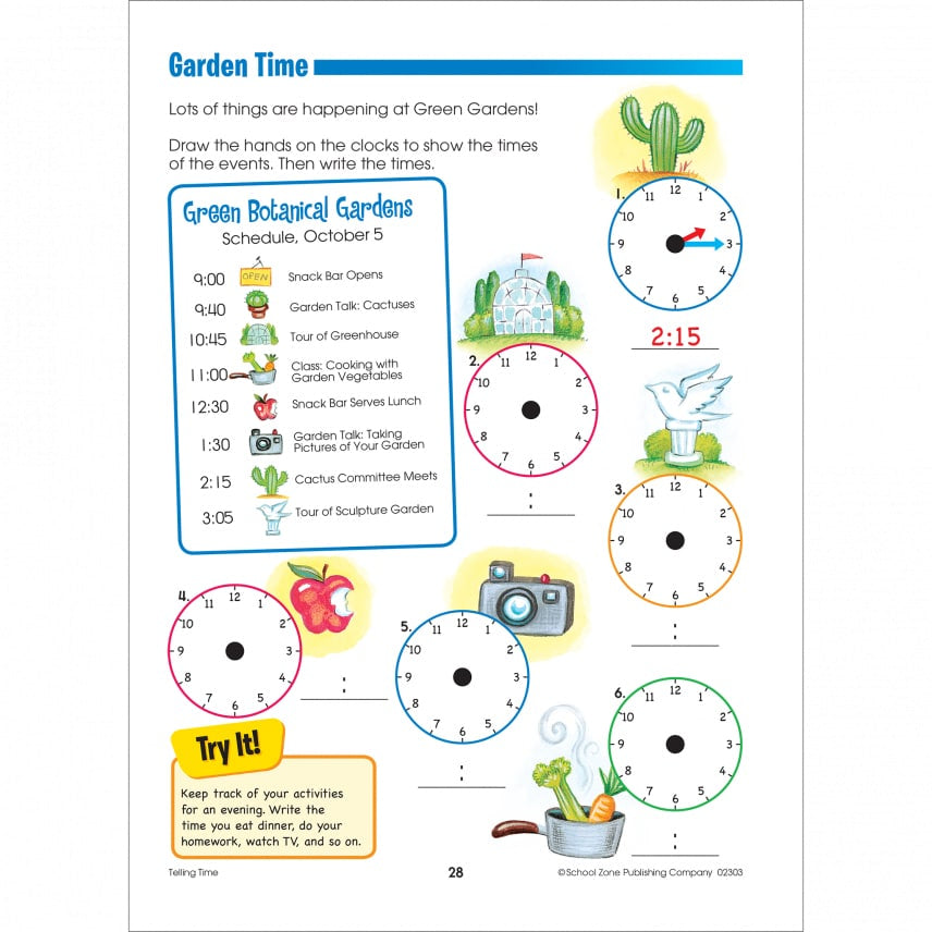 School Zone Second Grade Scholar Workbook