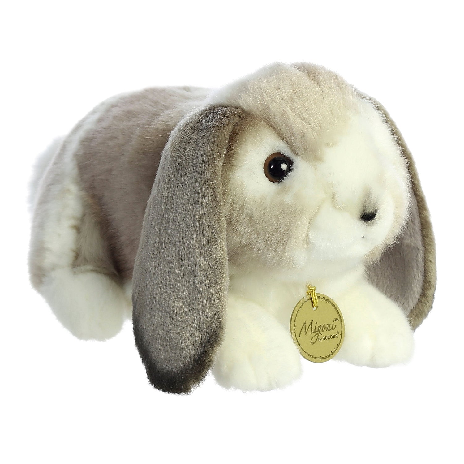 Aurora Miyoni - 9'' Holland Lop Rabbit - Grey