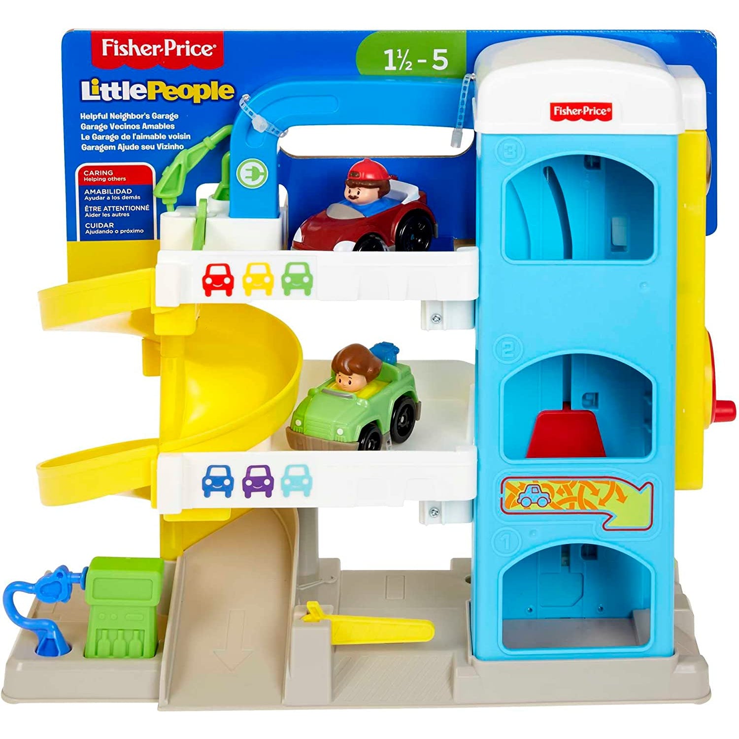 Fisher Price Little People the Helpful Neighbor's Garage