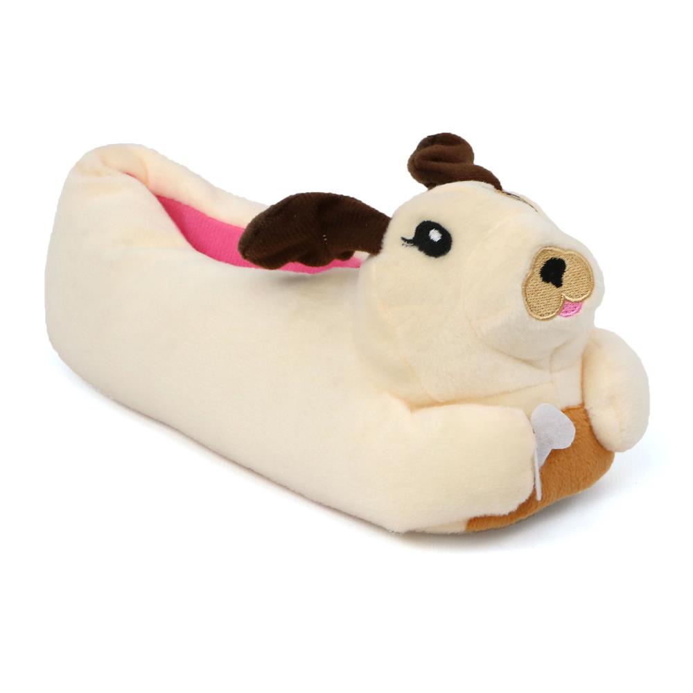 Chatties Girls Plush Animal Slippers