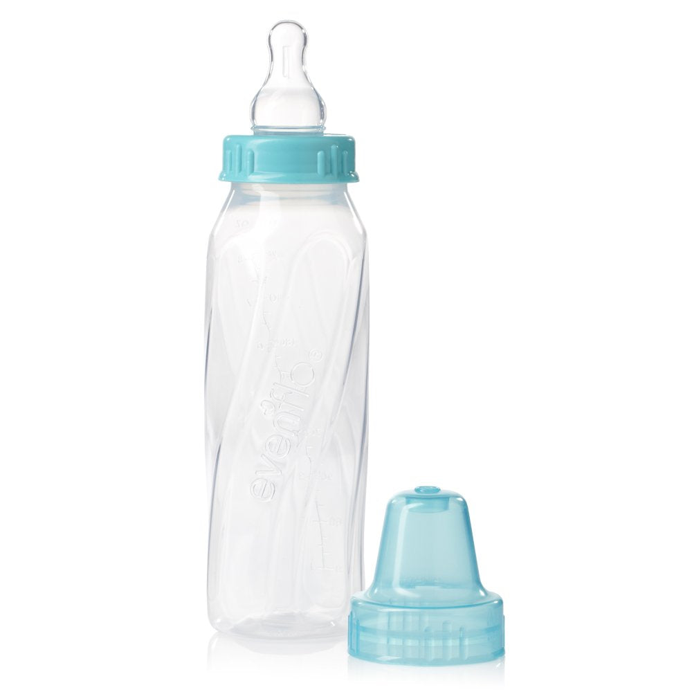 Evenflo Classic Baby Bottles, Standard 8oz, 12-Pack