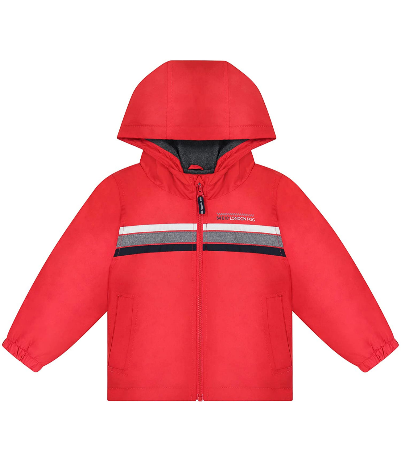 London Fog Midweight Water Resistant Hooded Jacket