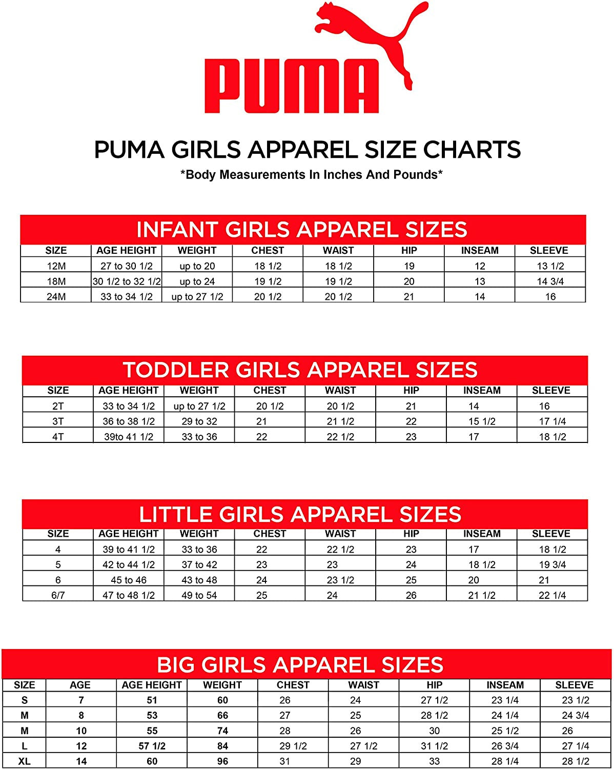 PUMA Girls 4-6X Core Zip Hoodie