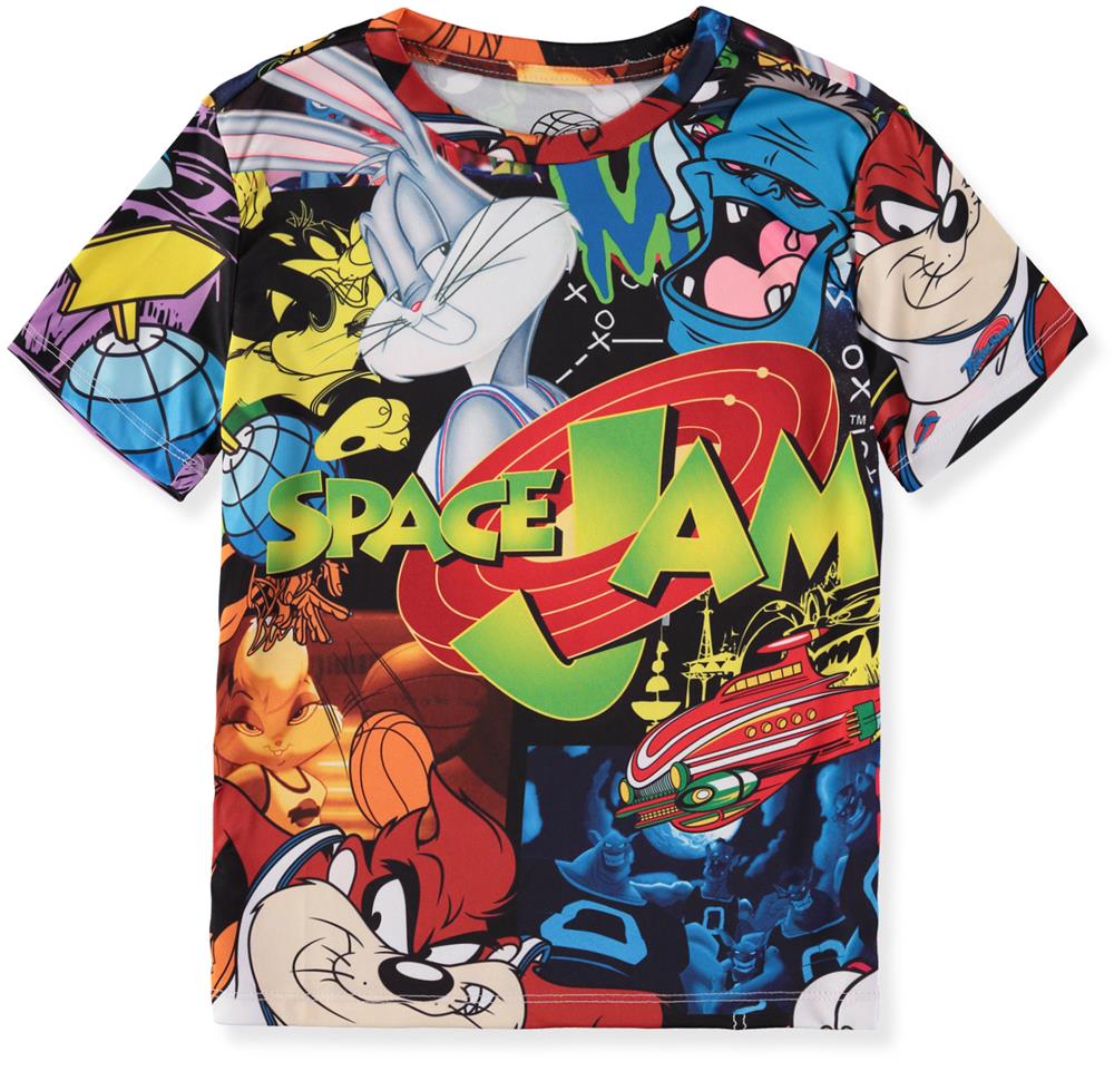 Space Jam Boys 4-20 Short Sleeve Sublimation T-Shirt