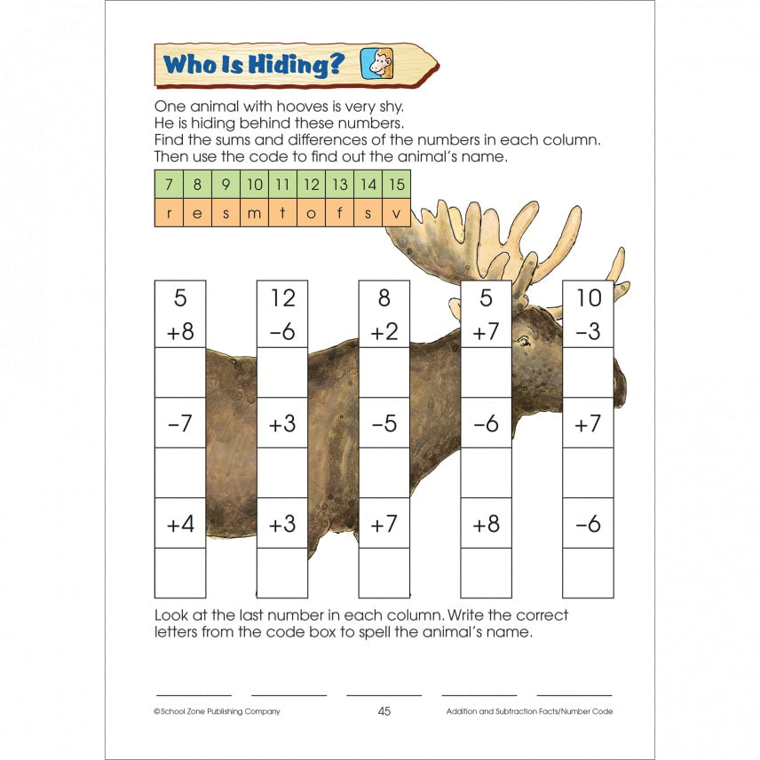 School Zone First Grade Scholar Workbook