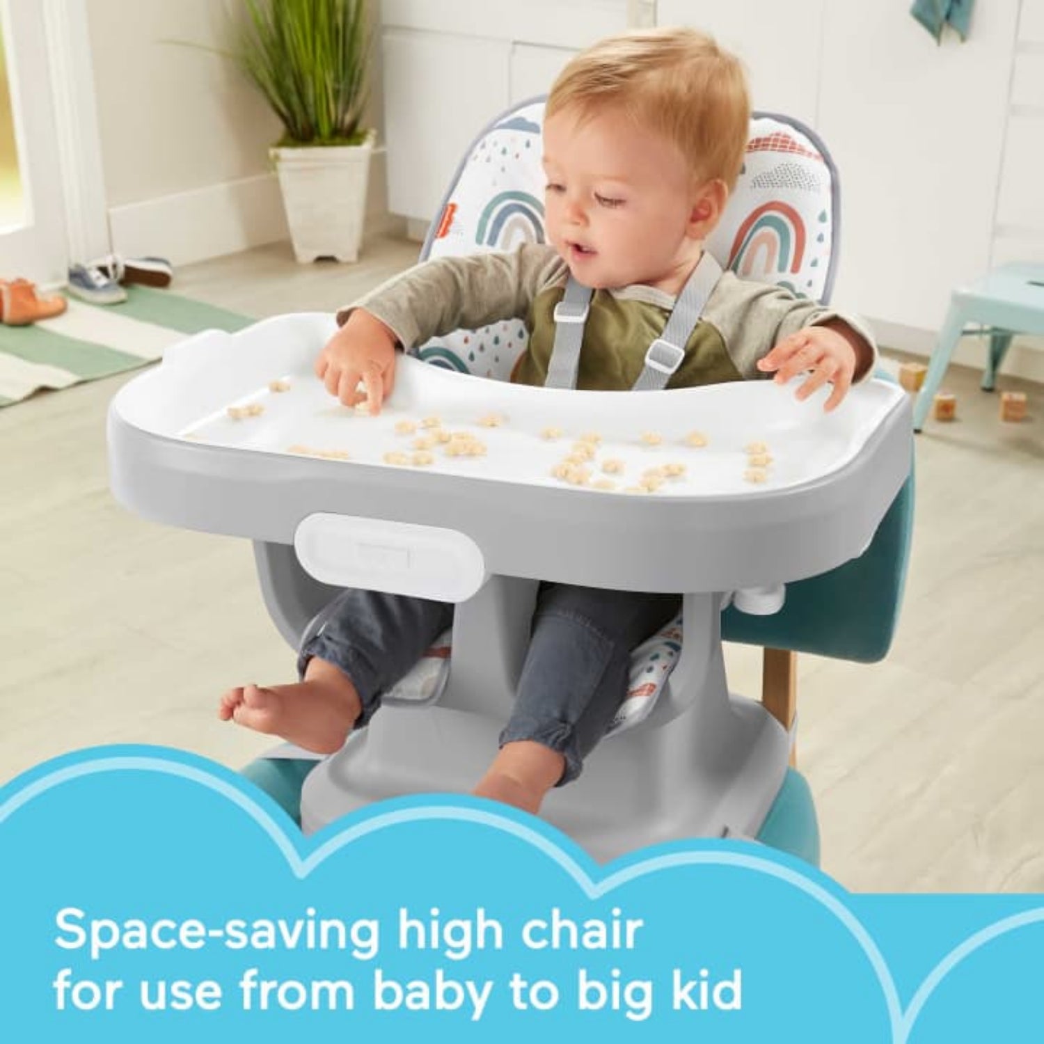 Fisher Price Spacesaver Simple Clean High Chair