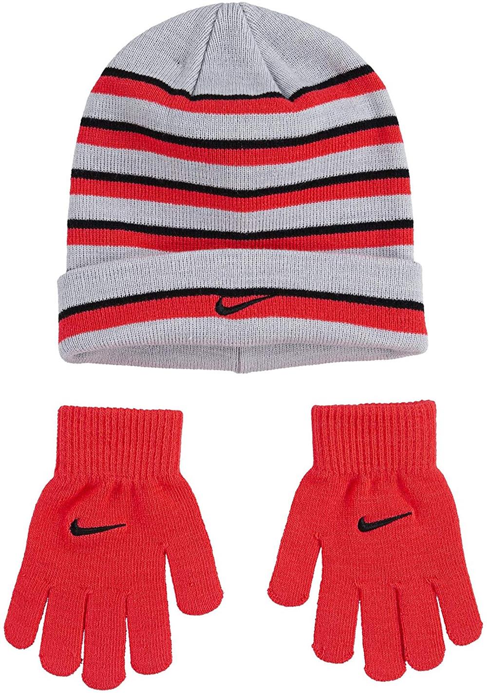 Nike 8-20 Futura Foldover Beanie Gloves Set