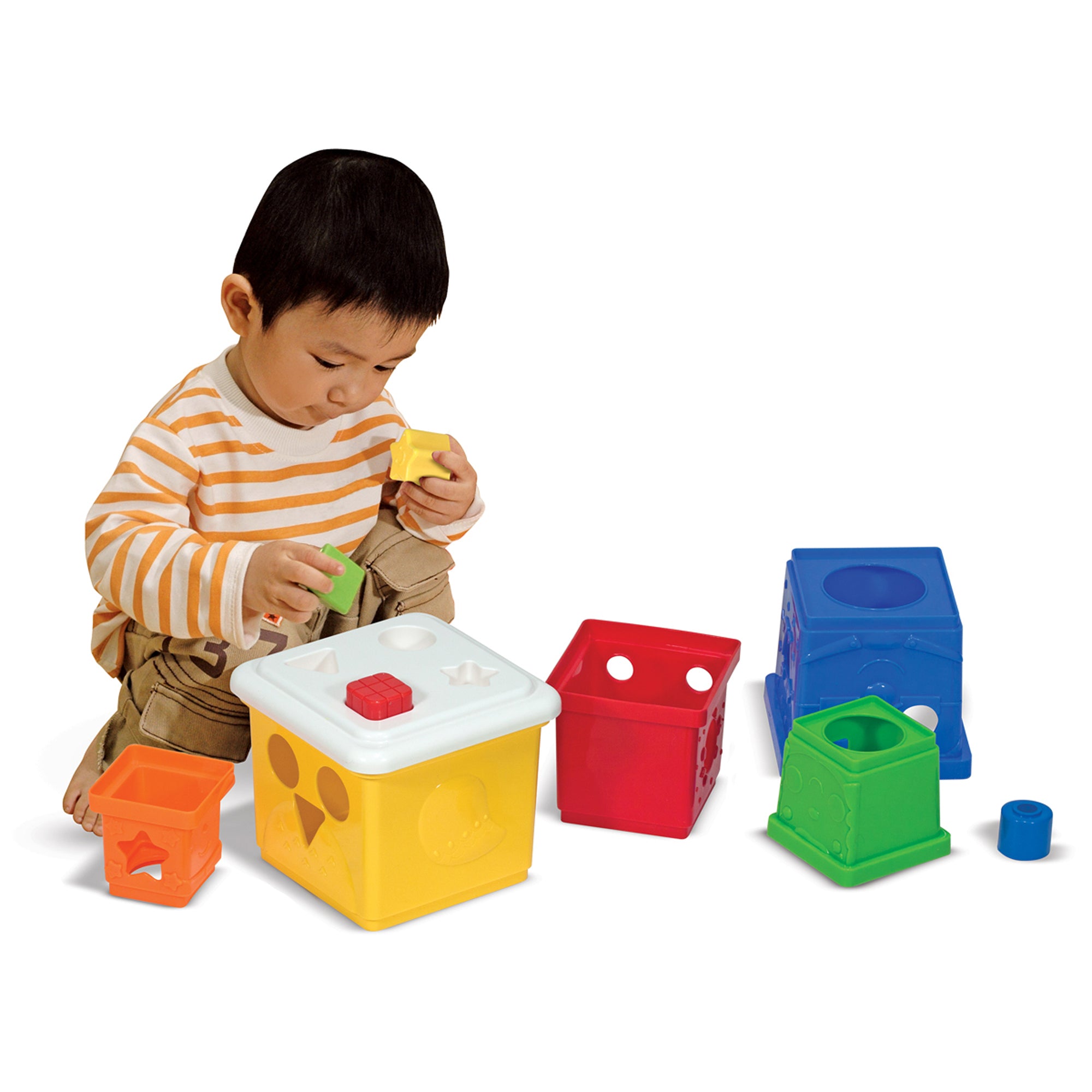 Melissa and Doug Stacking Blocks Set Learning Toy