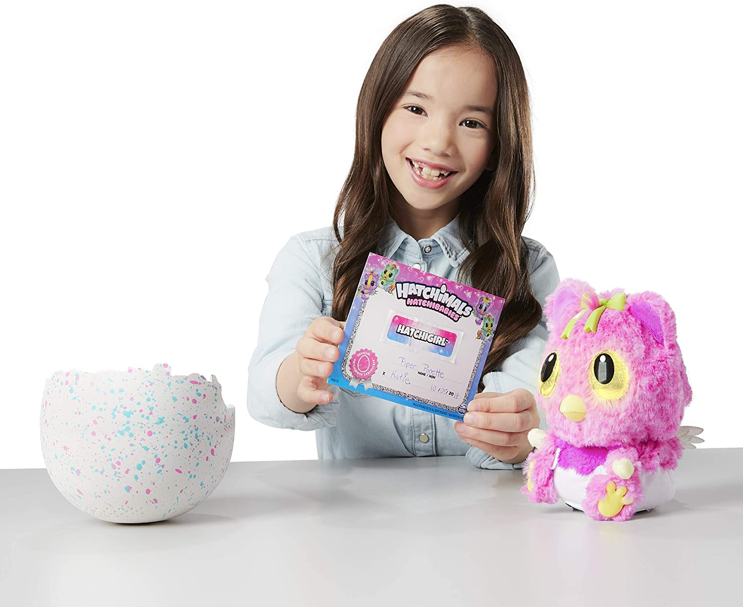 Hatchimals HatchiBabies Cheetree Hatching Egg with Interactive Pet Baby