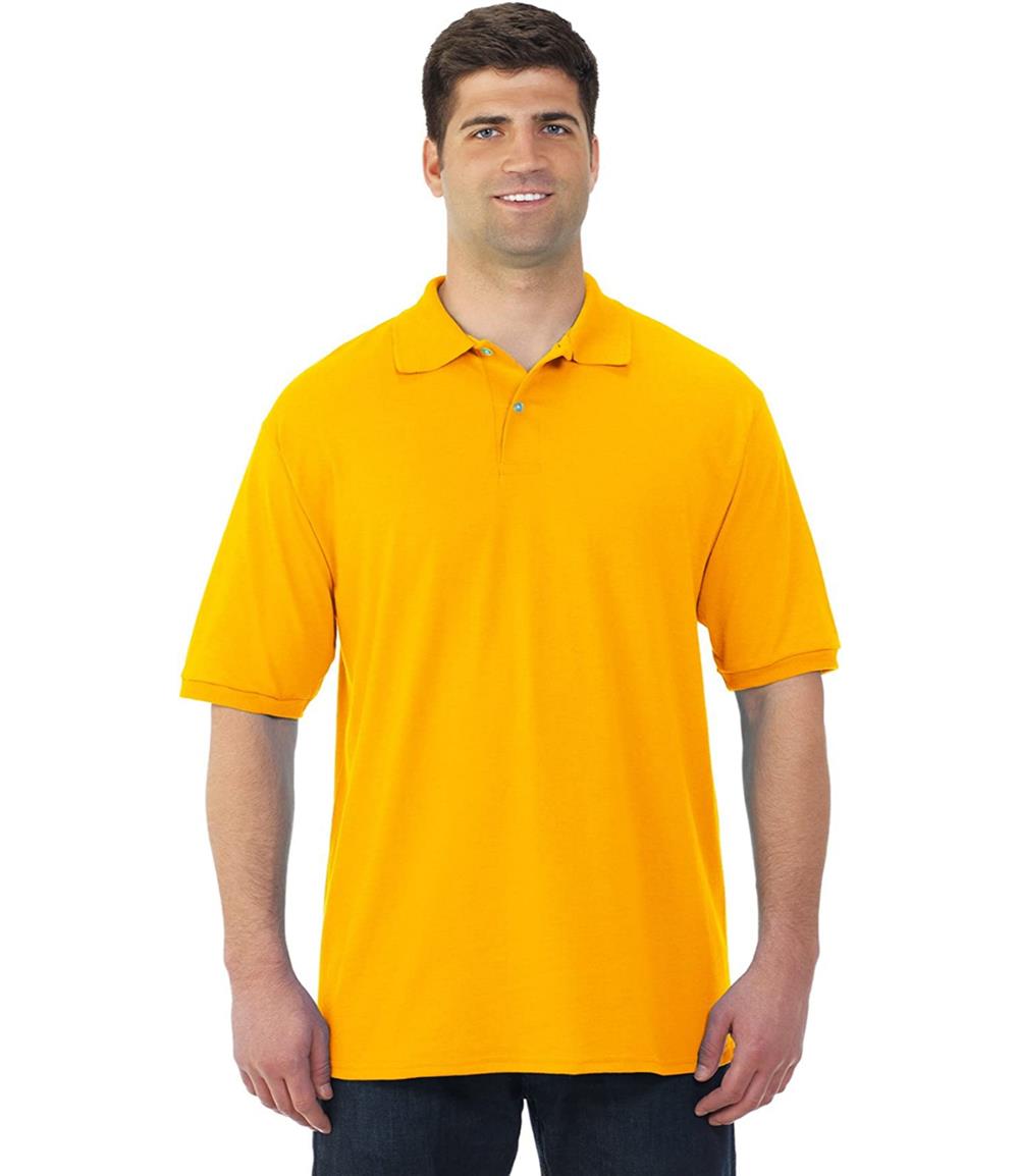 Jerzees Mens Spot Shield Short Sleeve Polo