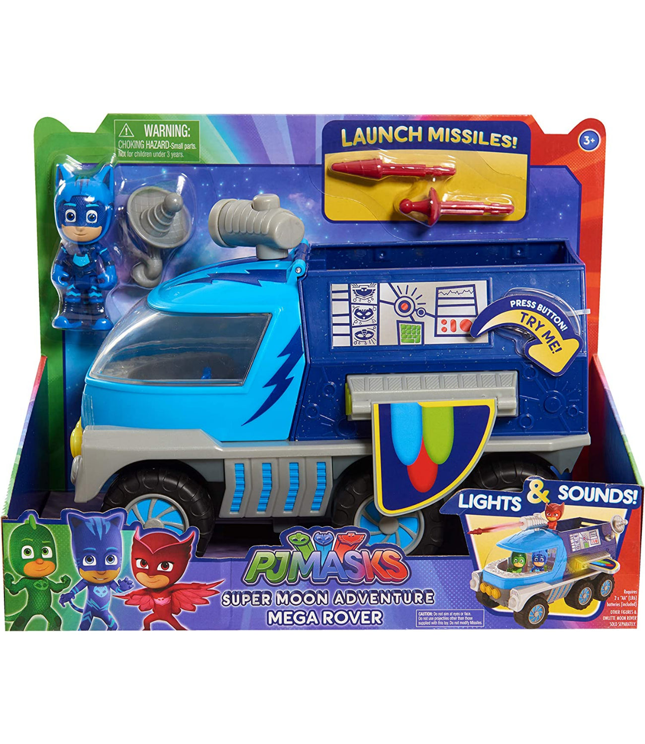 PJ Masks Super Moon Adventure Mega Rover