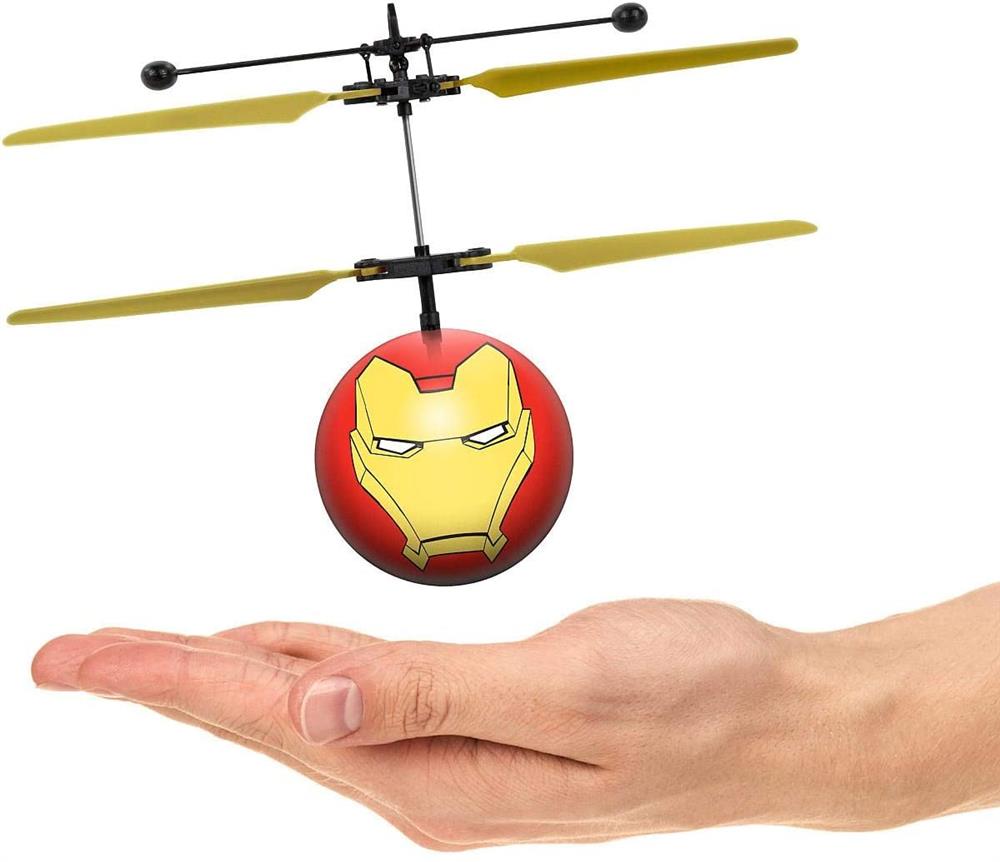 Marvel Avengers Iron Man IR UFO Ball Helicopter