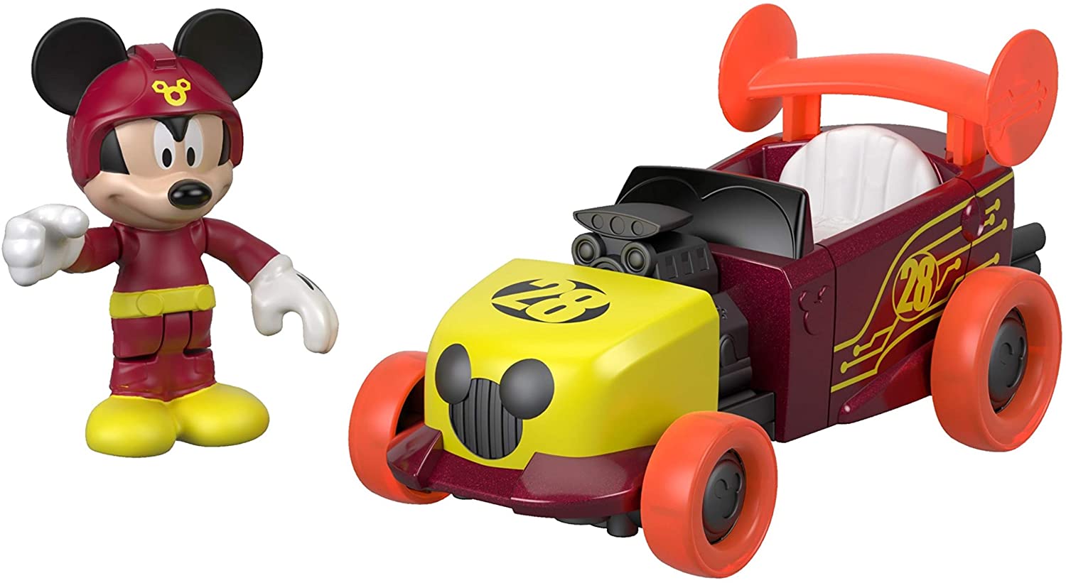 Fisher Price Disney Mickey 2 in 1 Hot Rod Racer