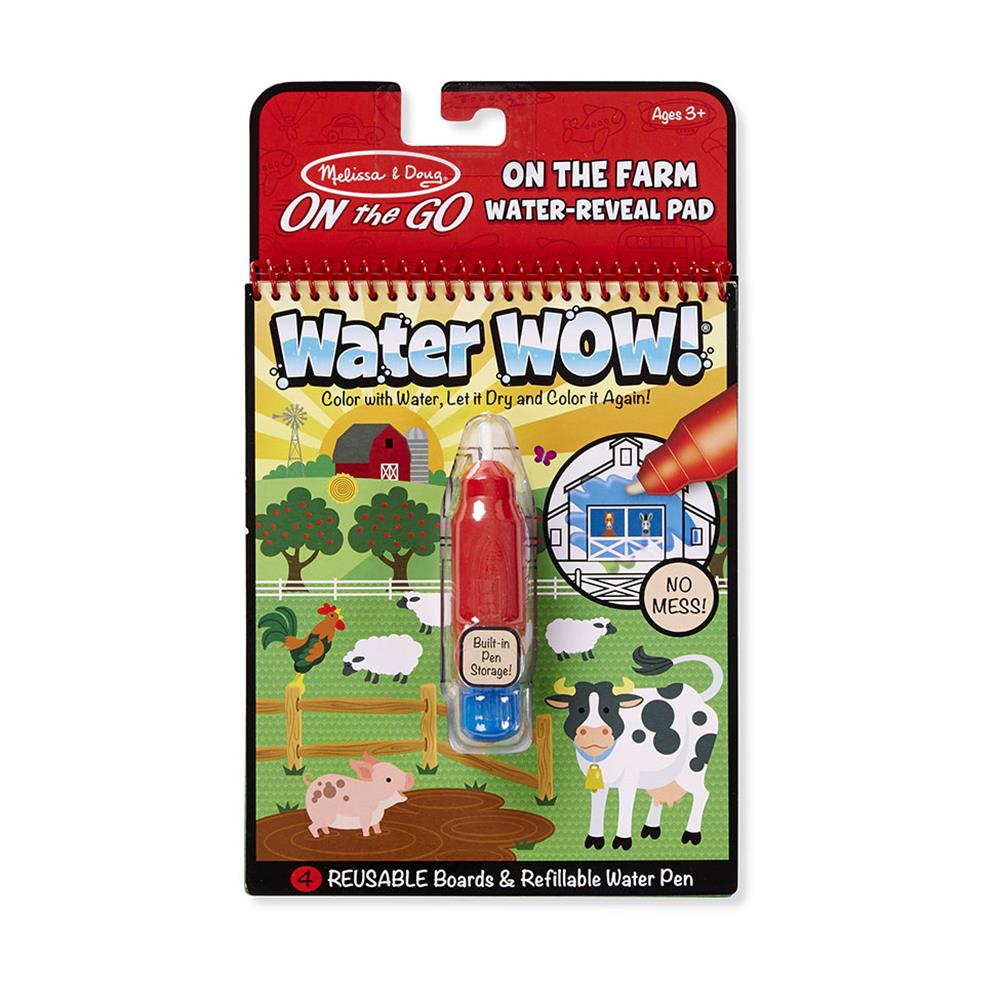 Melissa and Doug Water Wow! Farm - On the Go Travel Activity