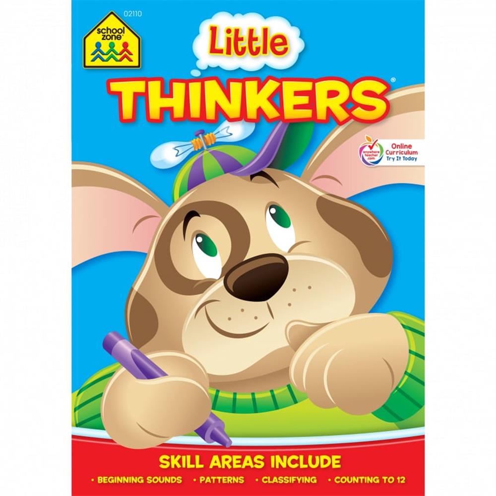 School Zone Little Thinkers Preschool Workbook