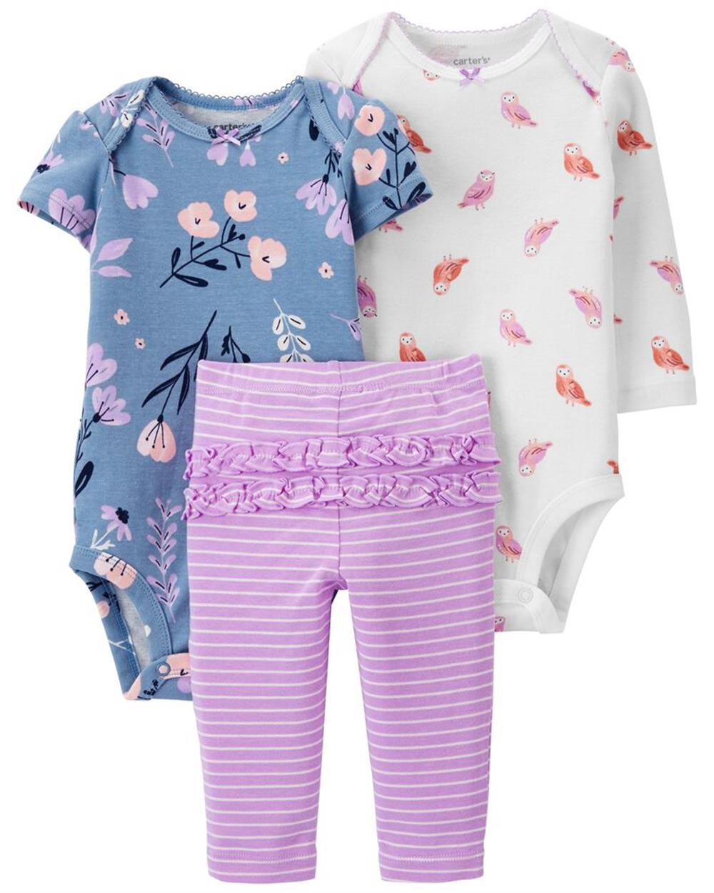 Carters 3-Piece Owl Outfit Set