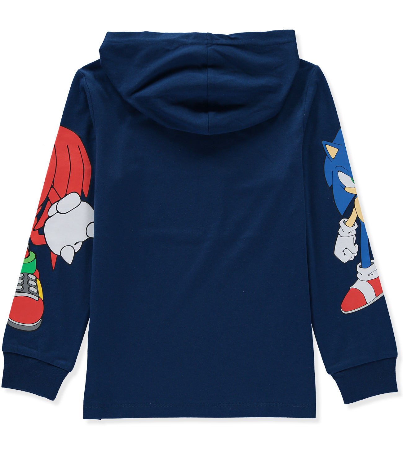 Sonic Boys 4-20 Long Sleeve Logo Hooded T-Shirt