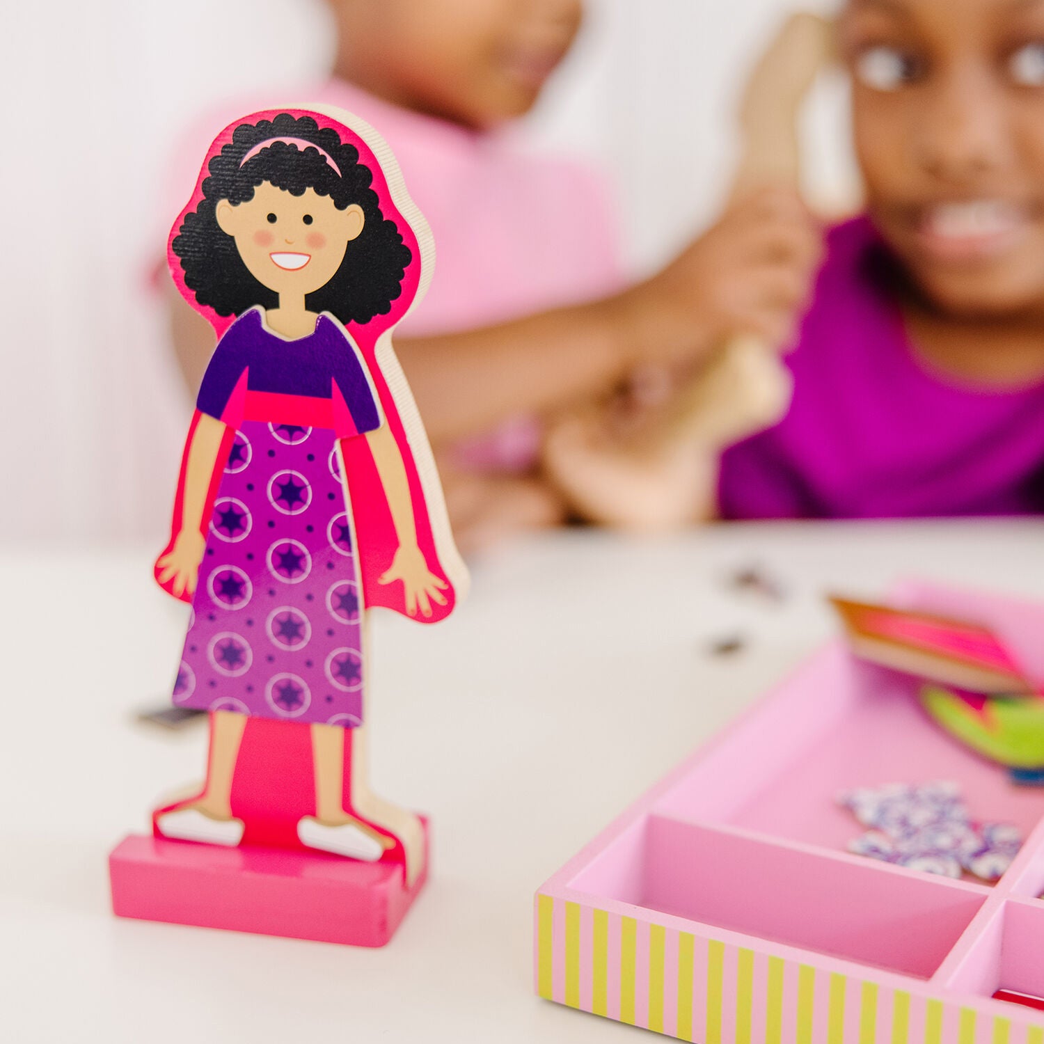 Melissa and Doug Abby & Emma Magnetic Dress-Up Set