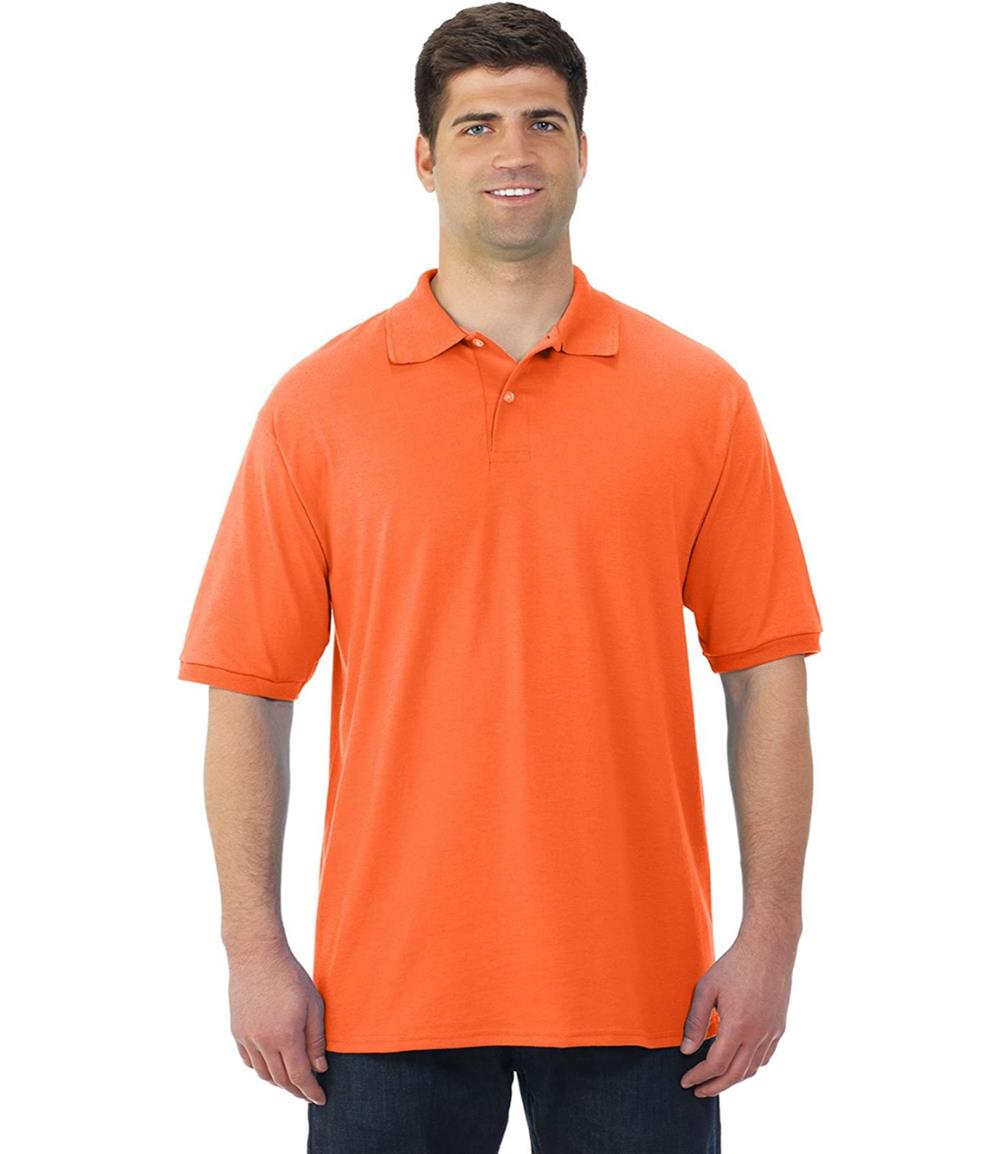 Jerzees Mens Spot Shield Short Sleeve Polo