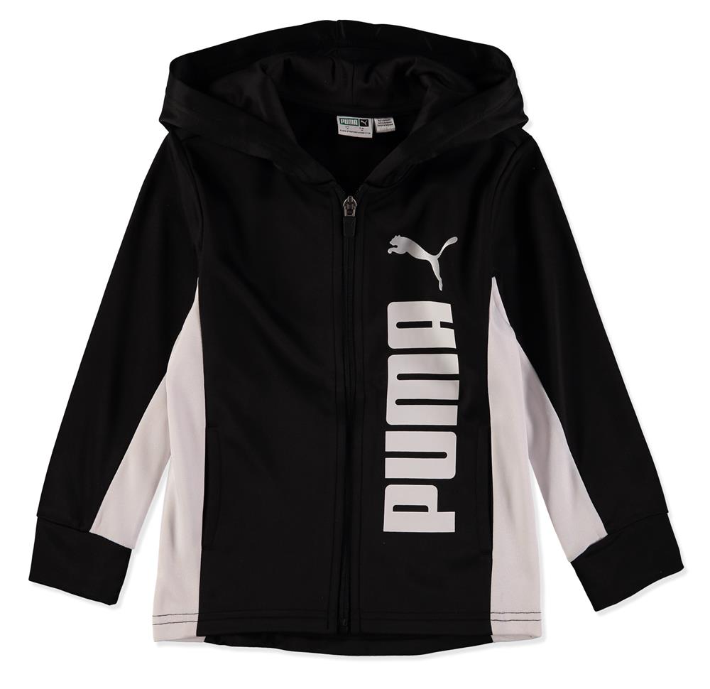 PUMA Boys 4-7 Torn Pack Zip Hoodie